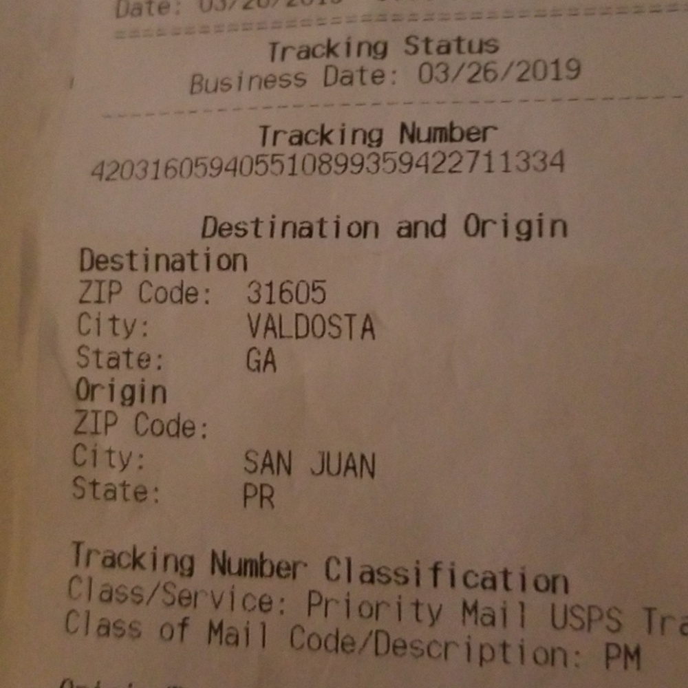 Tracking order check address - Picture 4 of 5